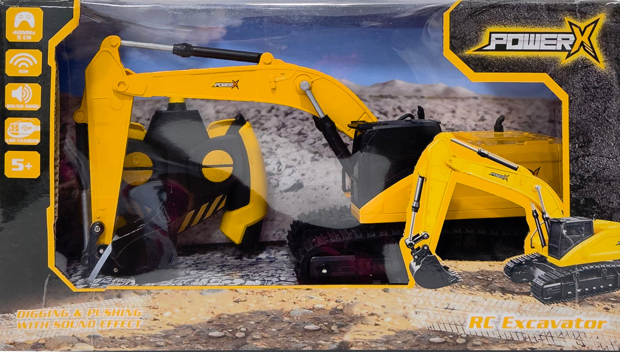 PowerX Fjernstyret gravemaskine