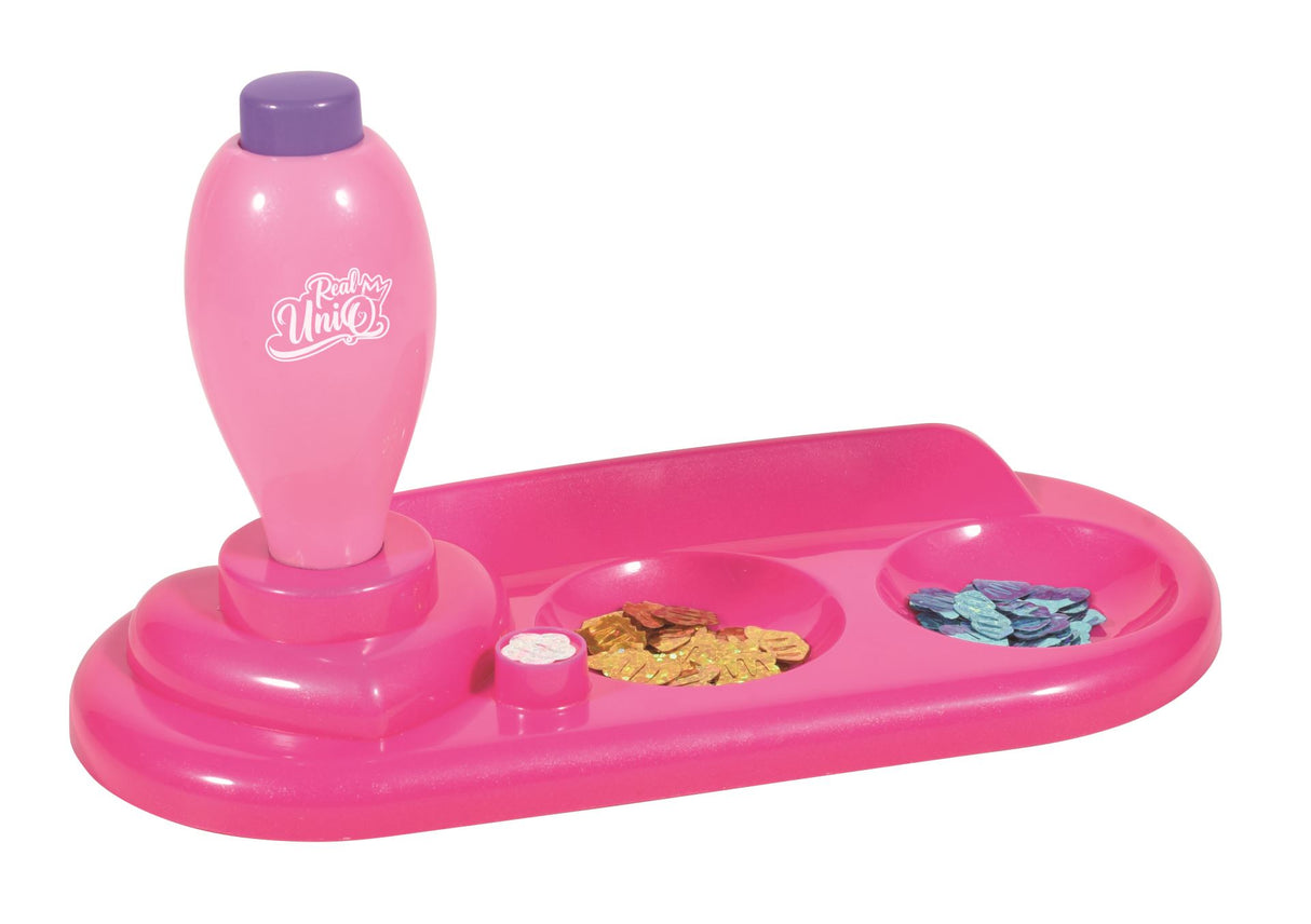 Real UniQ Hårpailletstation