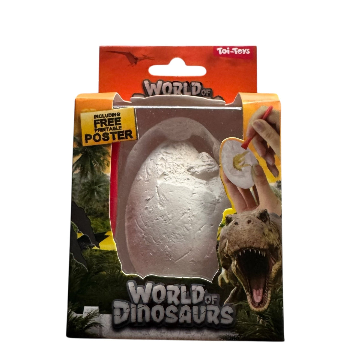 Dinosaur udgravnings æg