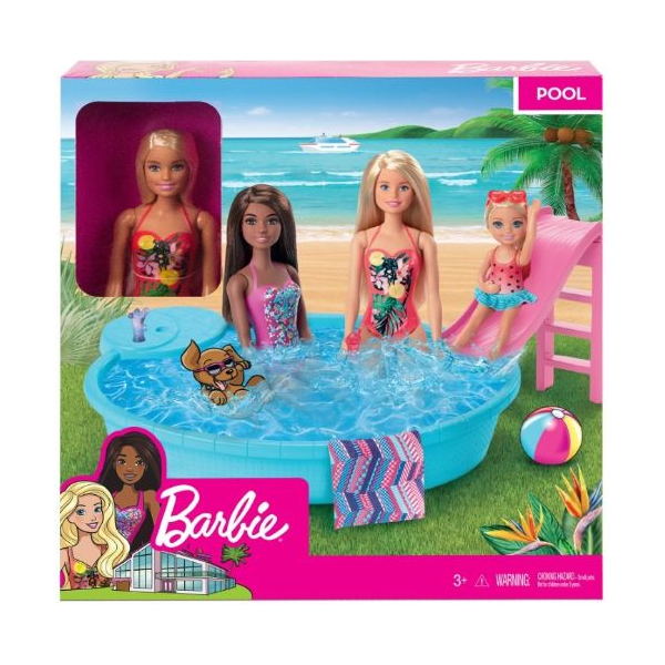 Barbie Dukke Med Pool