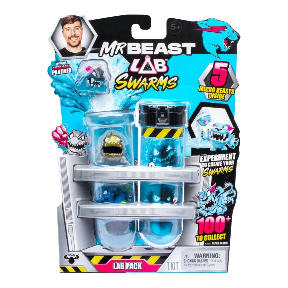 MrBeast Lab Swarms figurer 5 stk