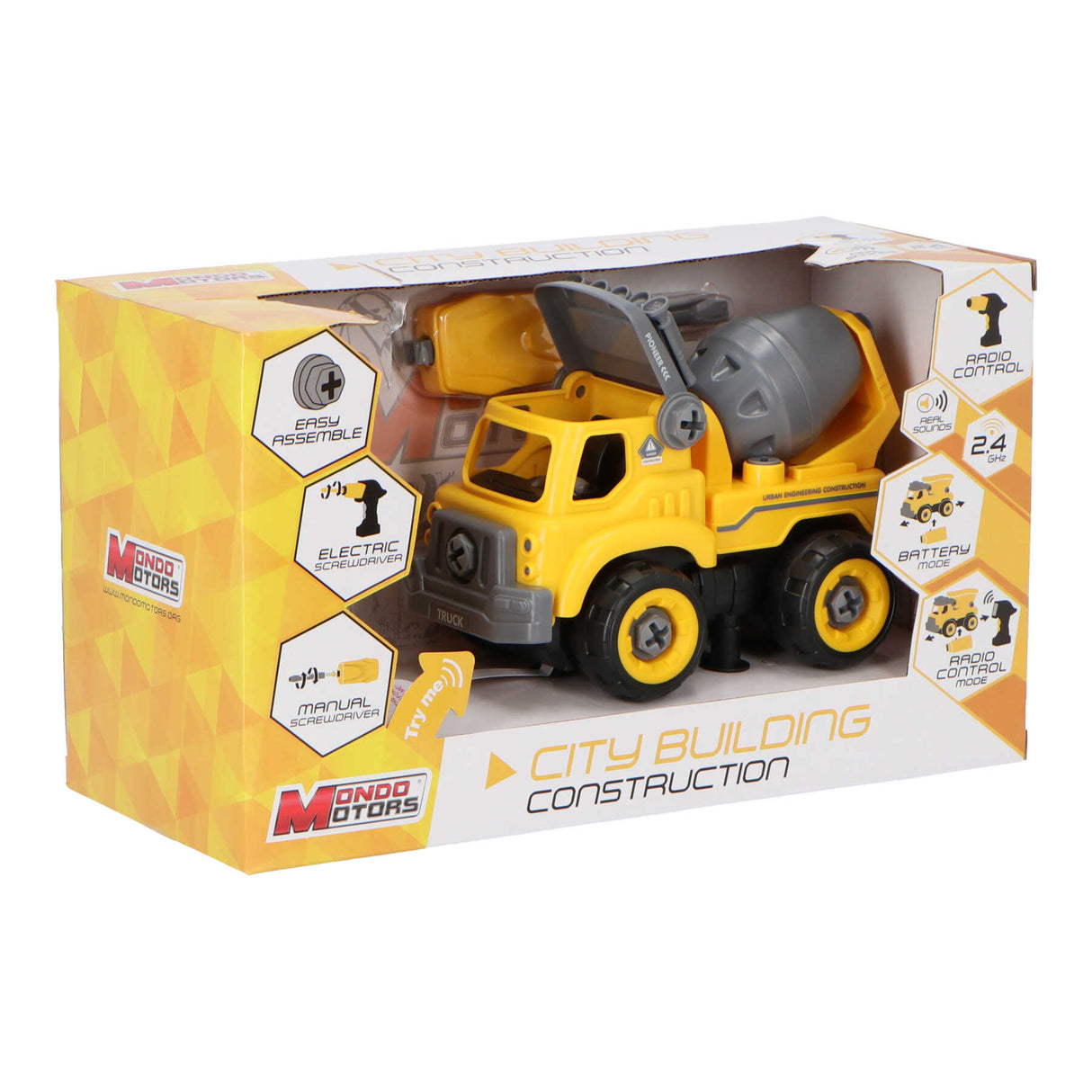 Fjernstyret Cementblander