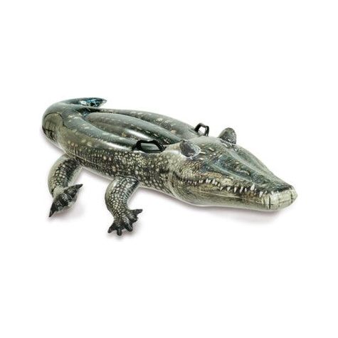 Intex Realistisk Alligator Ride-On 170x86 cm