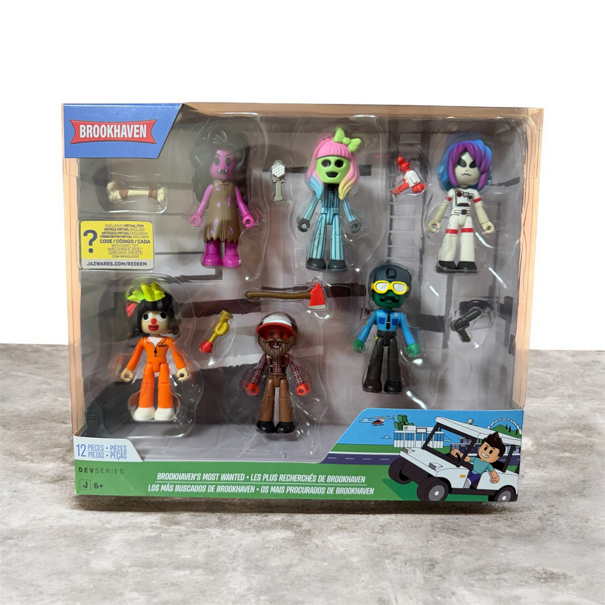 Roblox - Brokehavens most Wanted figursæt