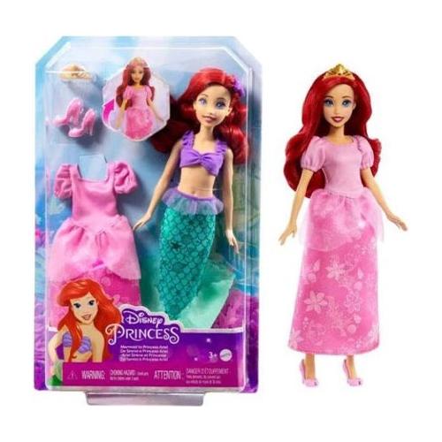 Disney 2i1 Ariel "Den lille havfrue" dukkesæt