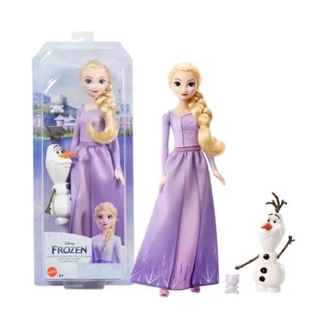 Frozen Elsa dukke incl Olaf