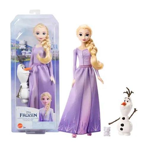 Frozen Elsa dukke incl Olaf