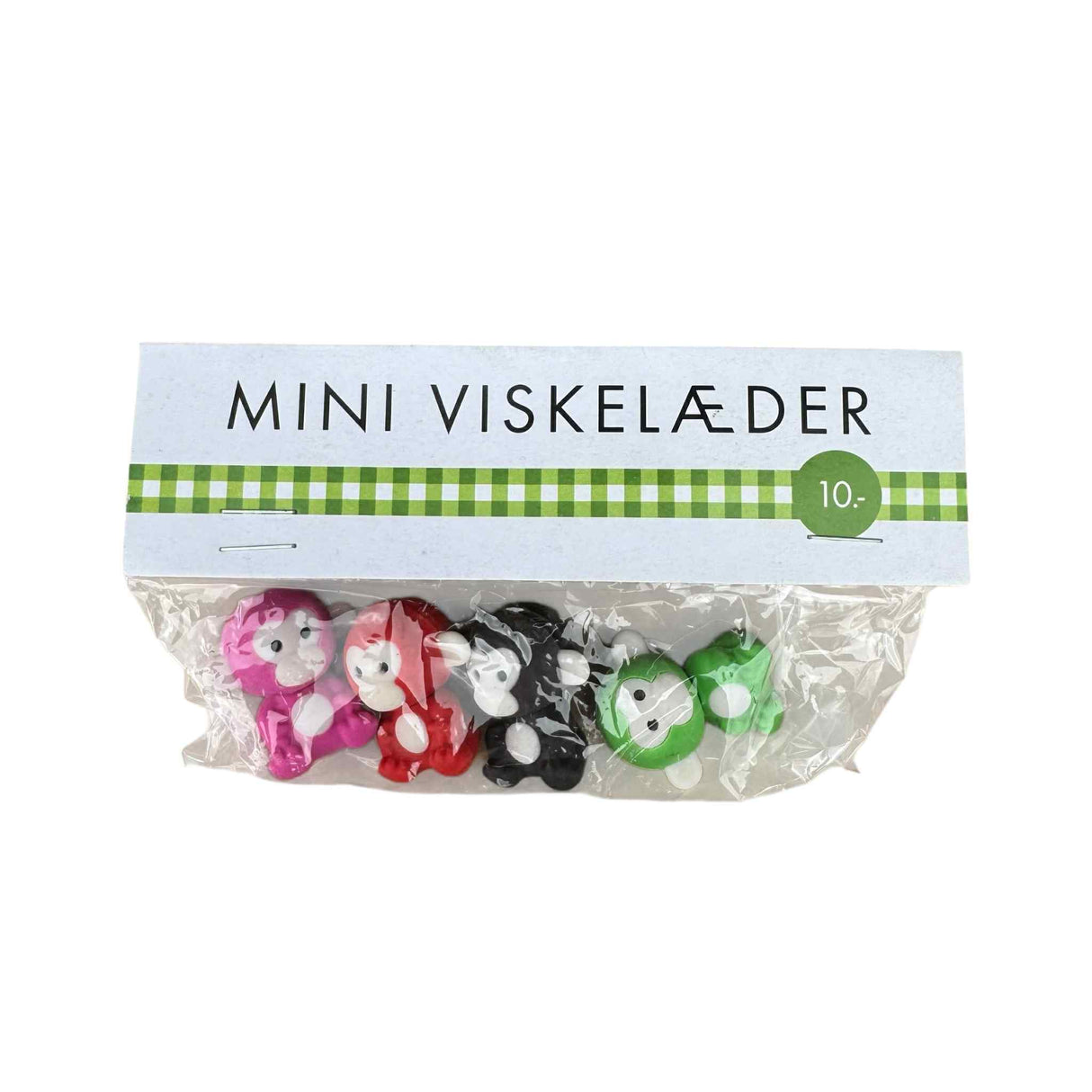 4 pack viskelæder abekatte