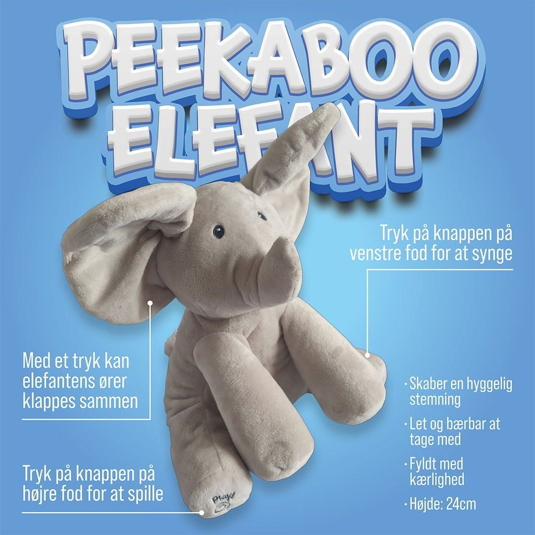 Peekaboo elefant