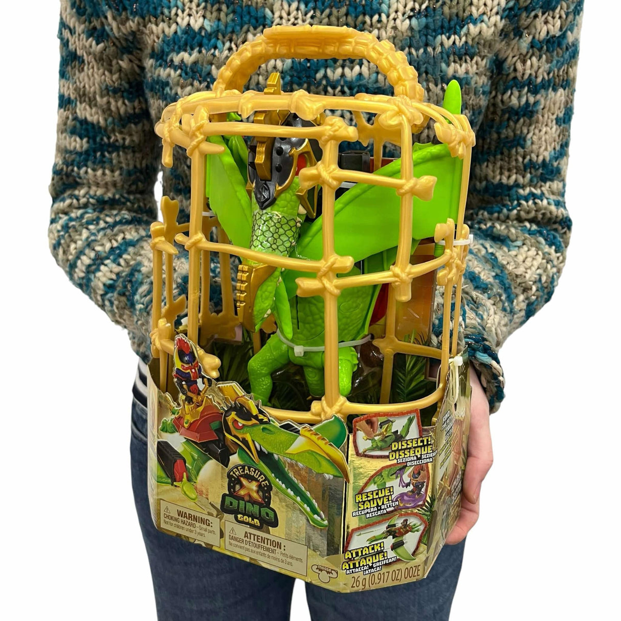 TREASURE X Dino Gold Pterodactyl