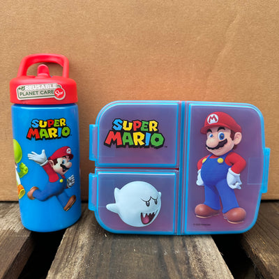 Super Mario premium startersæt madkasse/drikkedunk