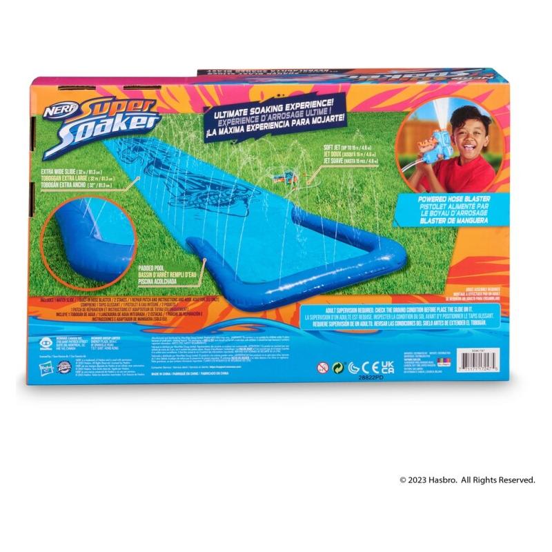 Nerf Super Soaker Vandglidebane & 1 Vandpistol