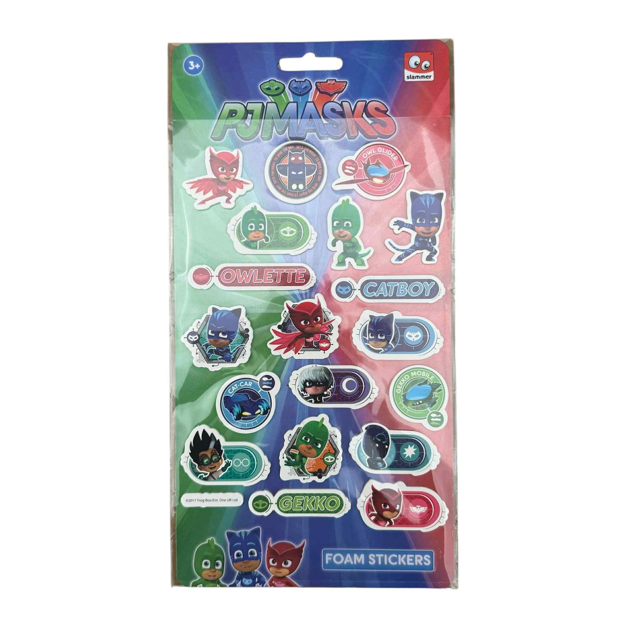 Pyjamas heltene klistermærke pakke