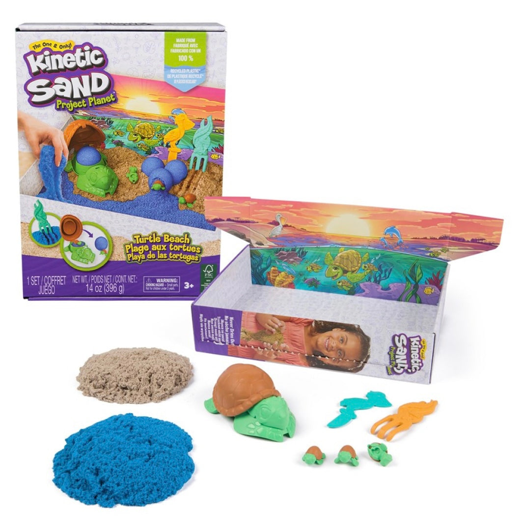 Kinetic sand projekt planet