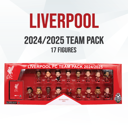 Liverpool Team Set 24/25 - 17 spillere