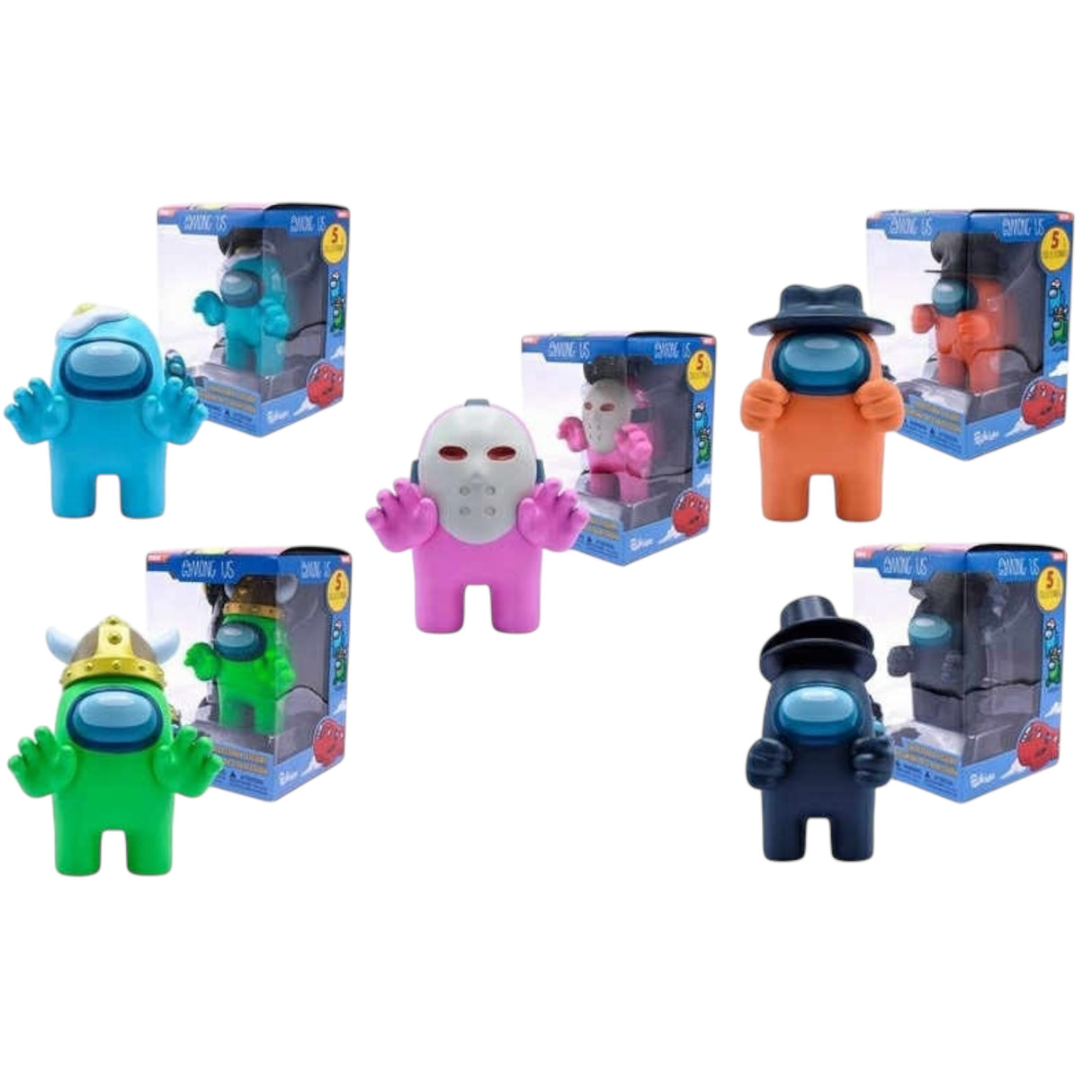 Among us surprise figur med flere dele 20 cm