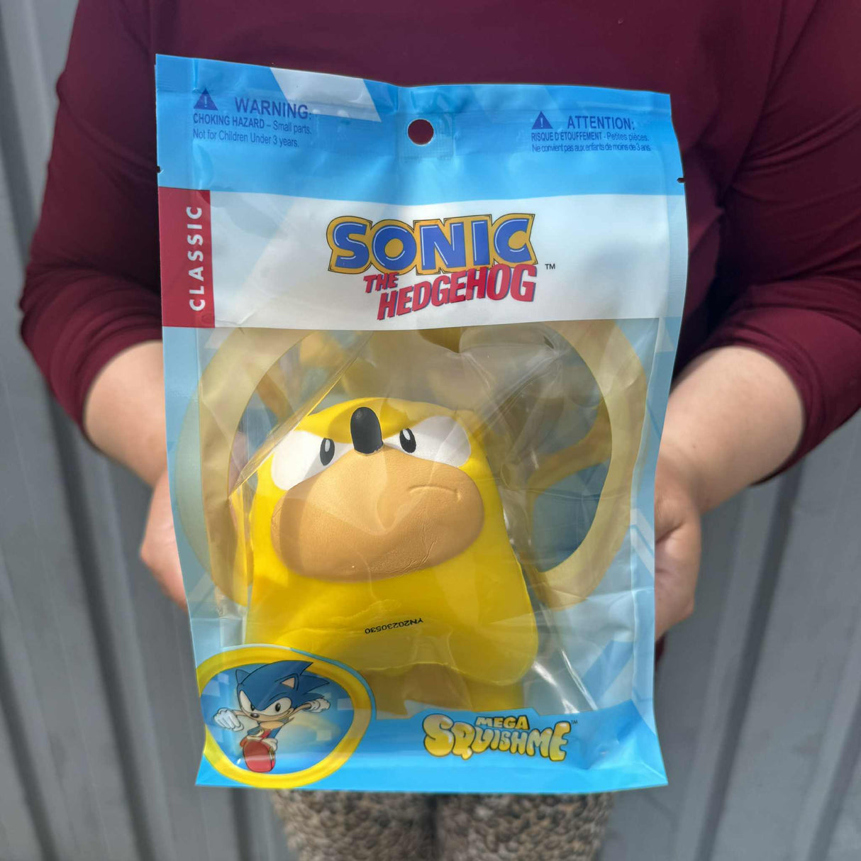 Sonic Mega Squishy 16x22 cm (Assorteret)