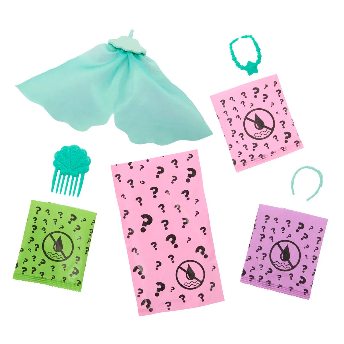 Barbie havfrue colour reveal med 6 overraskelser