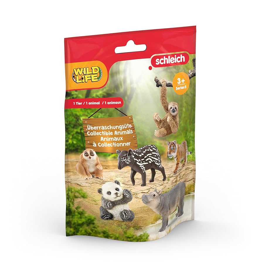 Schleich wild life surprise bag 18x22 cm