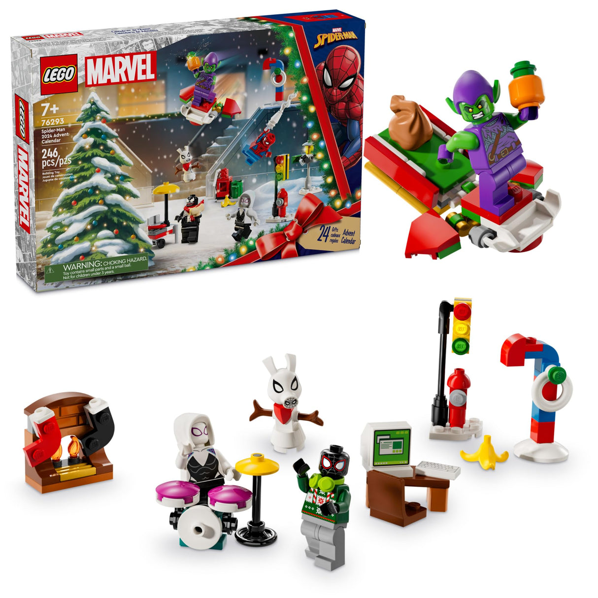 Lego Marvel Spiderman julekalender