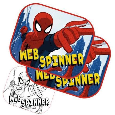 2 pack Spiderman solskærme incl mal selv plakat