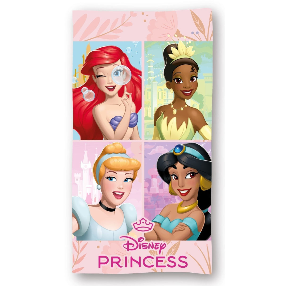 Disney princess strandhåndklæde 70x140 cm
