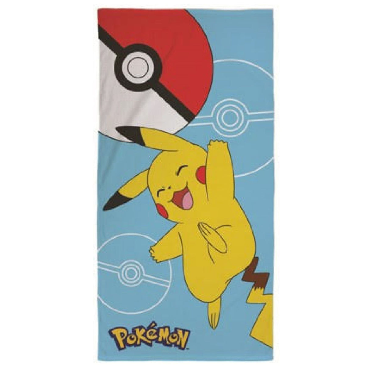 Pokemon strandhåndklæde 70x140 cm