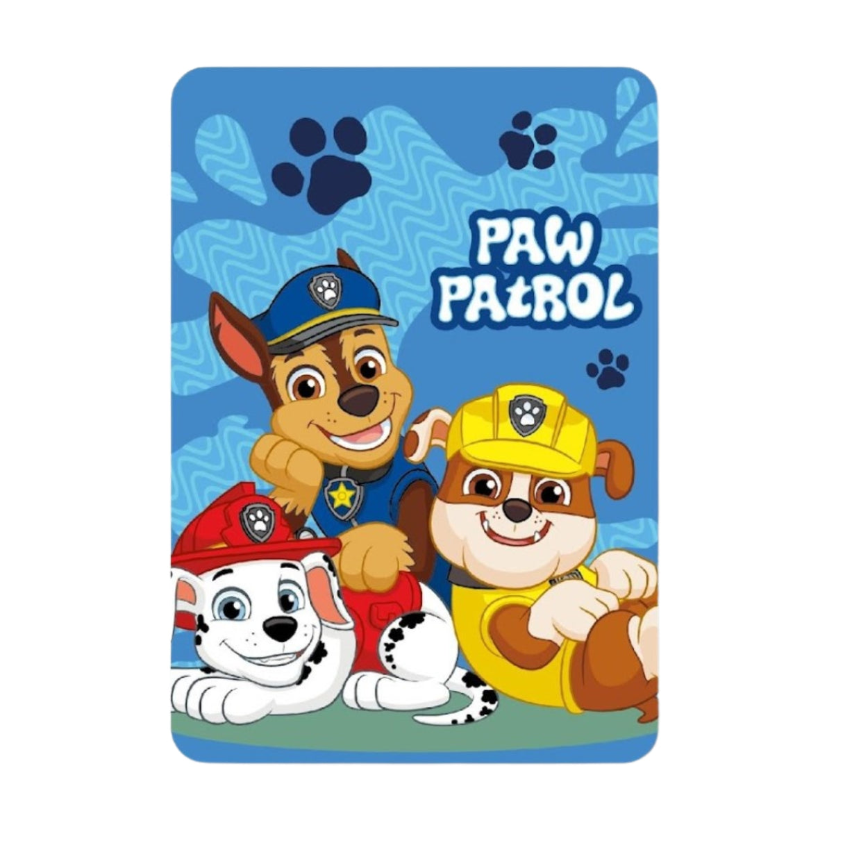 Paw patrol fleece tæppe