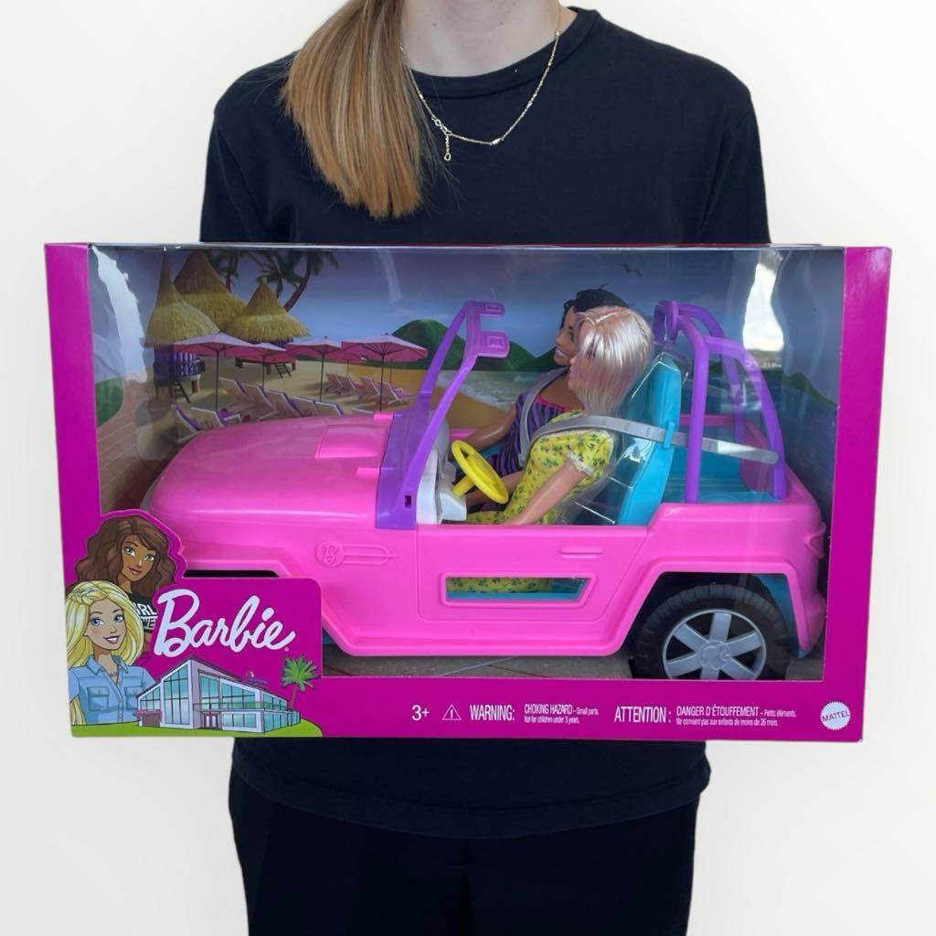 Barbie - Dukker & Bil (Indeholder 2 barbiedukker)