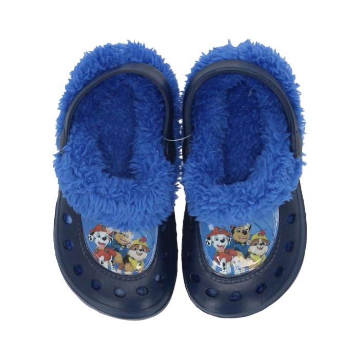 Paw patrol bløde "Crocs" med pels betræk