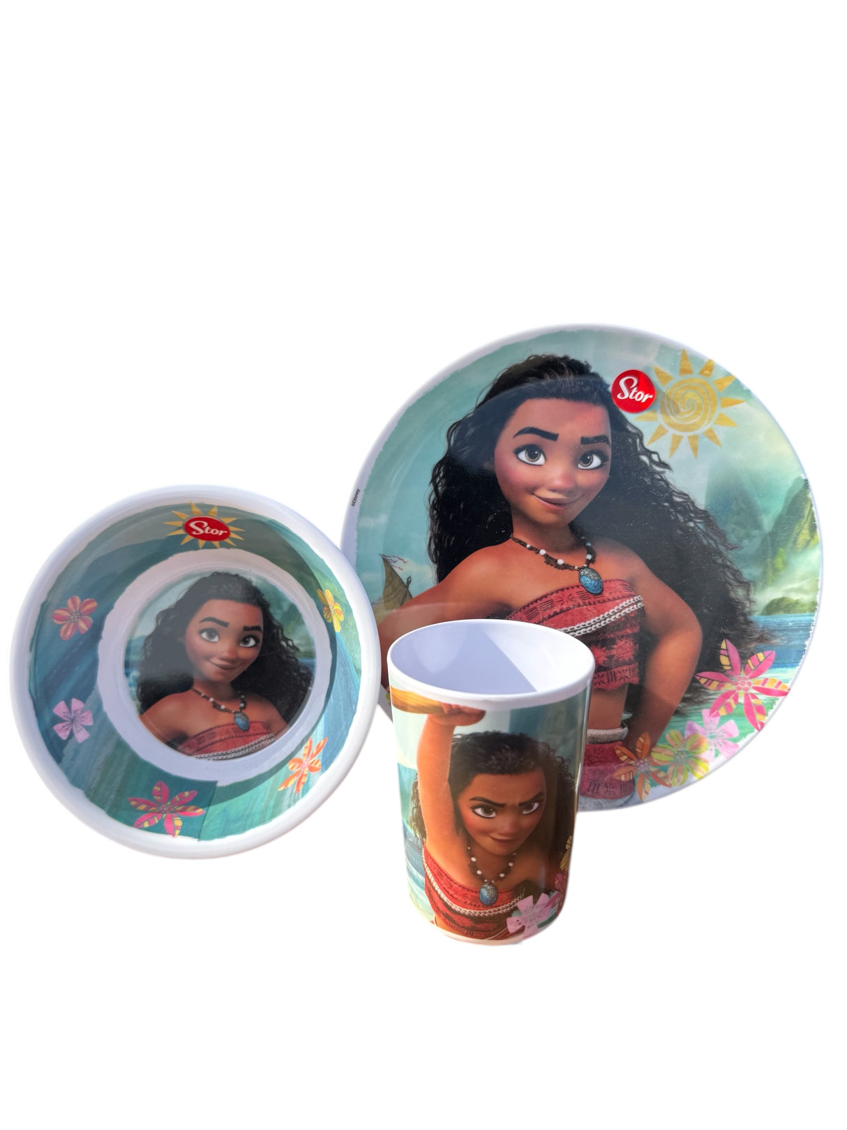 Vaiana 3-delt spisesæt melamin