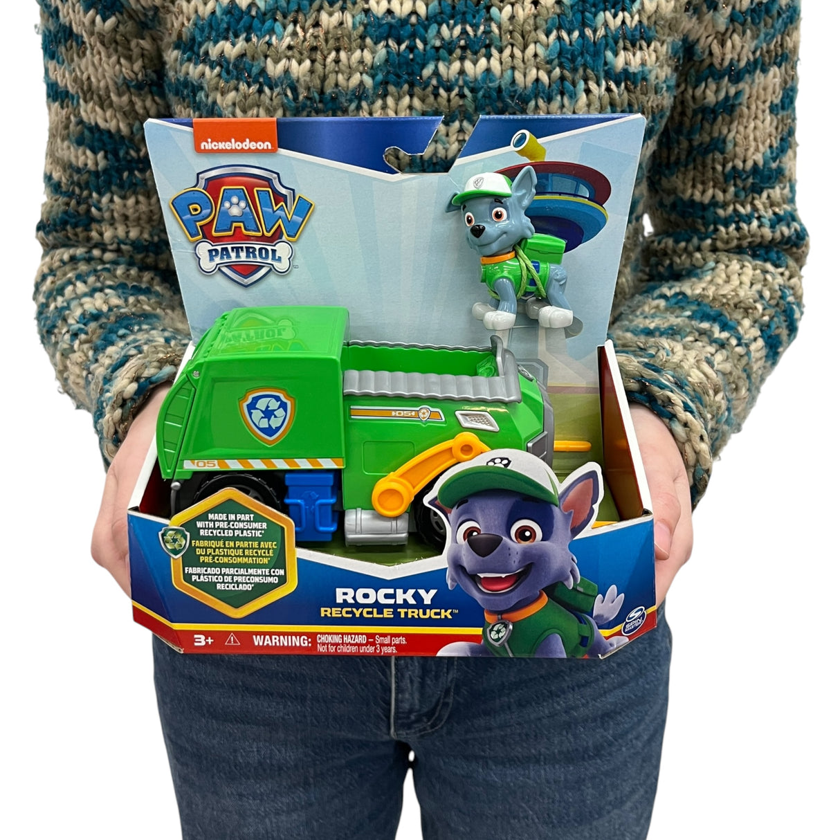 Paw Patrol Rocky skraldebil incl figur