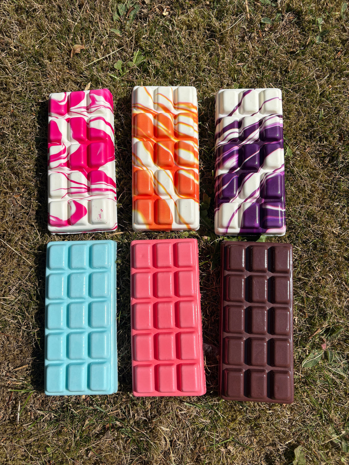 Chokolade squishy 17x7 cm (assorteret farve)