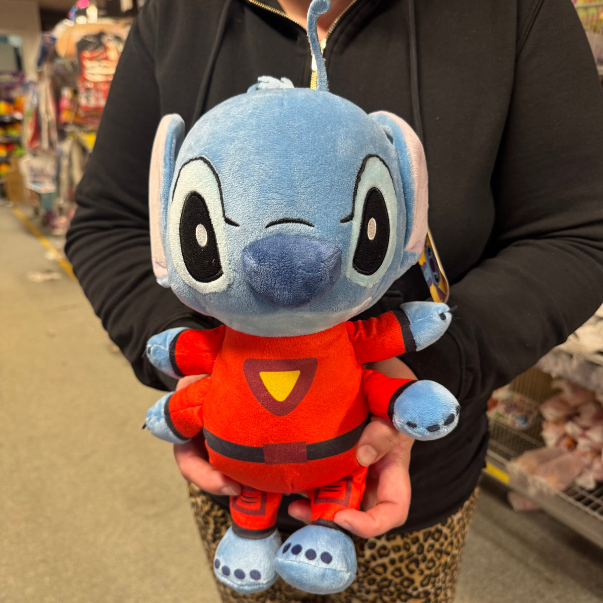 Stitch bamse med 4 arme 30 cm