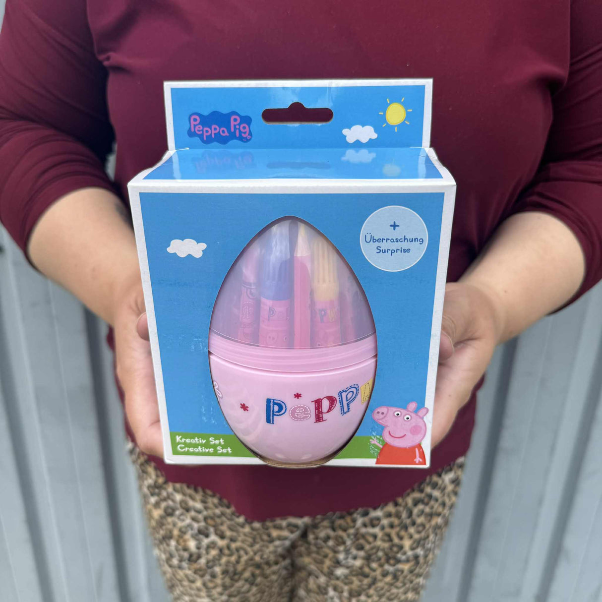 Gurli Gris XL surprise egg 13x18 cm