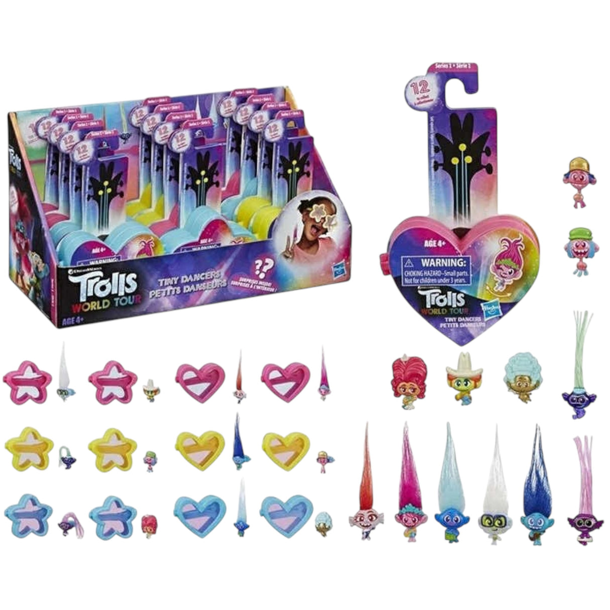 Trolls surprise figur hjerte