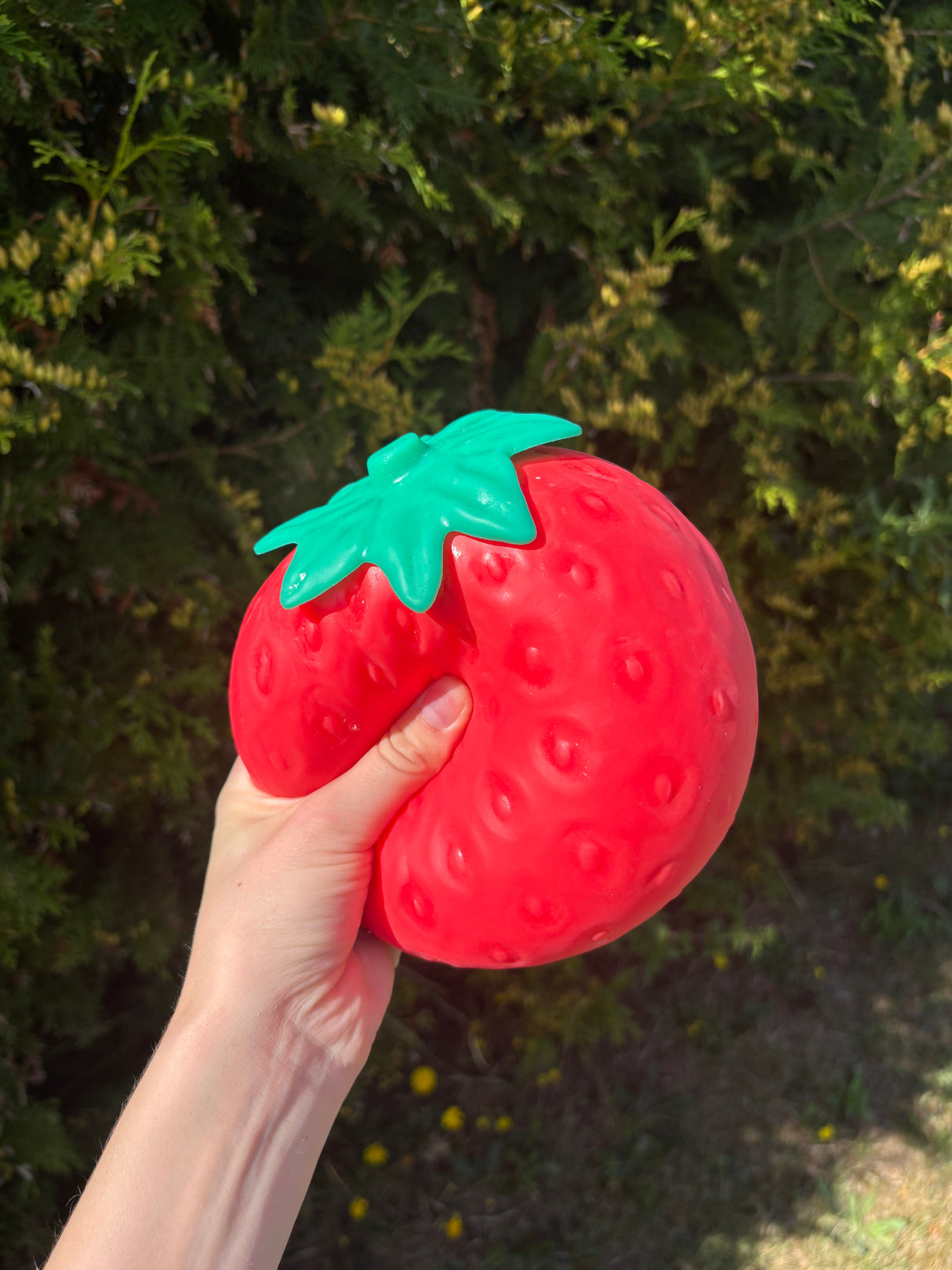 XXL Squishy jordbær