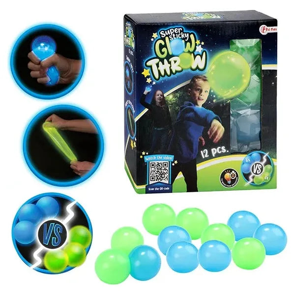 Glow Throw - Glow In The Dark Bolde