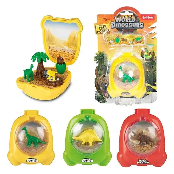 World Of Dinosaurs - Mini Dino I Rygsæk