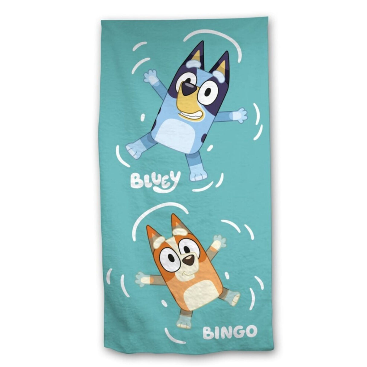 Bluey & Bingo strandhåndklæde 70x140 cm
