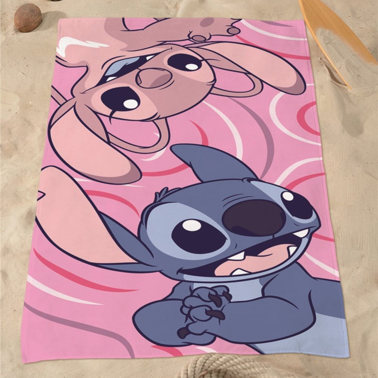 Lilo & Stitch strandhåndklæde 70x140 cm