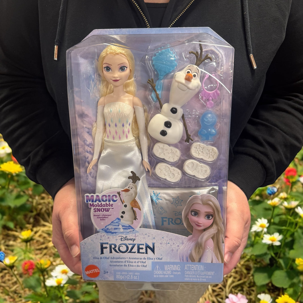 Frozen Elsa dukke incl Olaf og andre dele