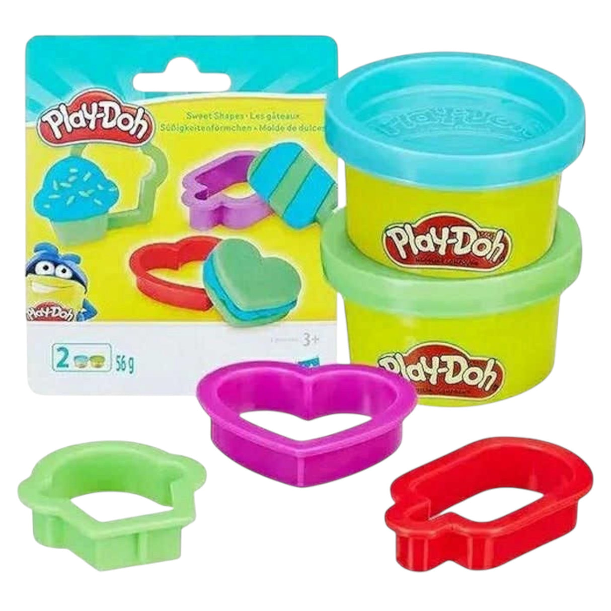 Play doh modellervoks surprise pakke 2x56g