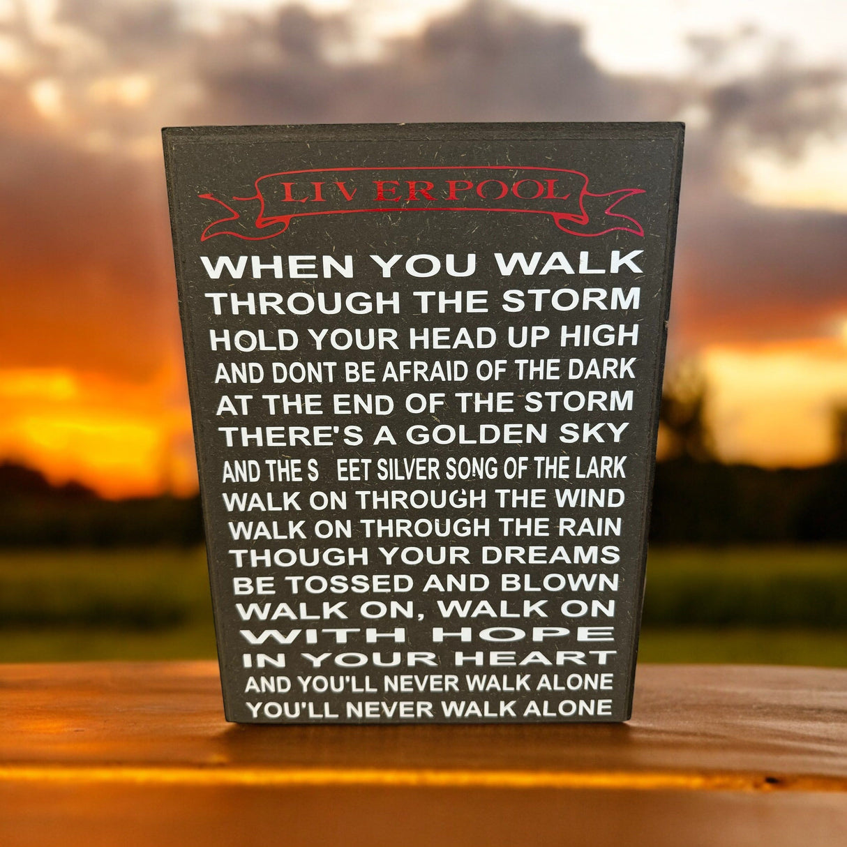 Liverpool skilt 30x21 cm