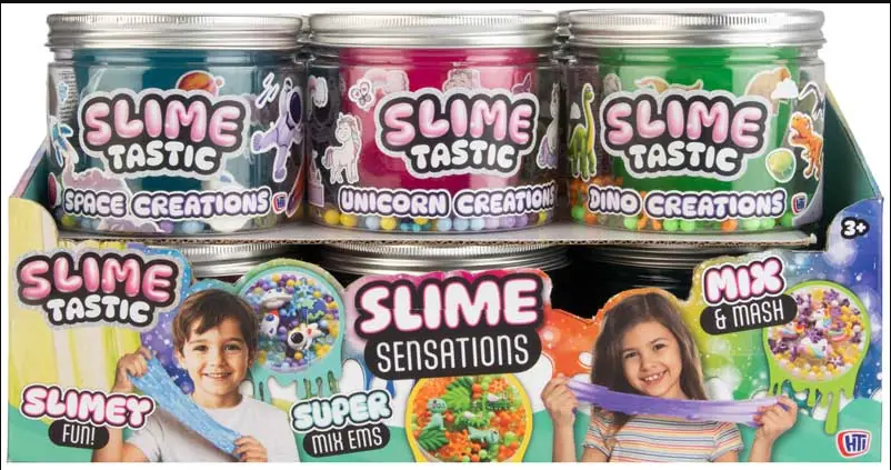 Slime Sensation mix & smash - leveres assorteret