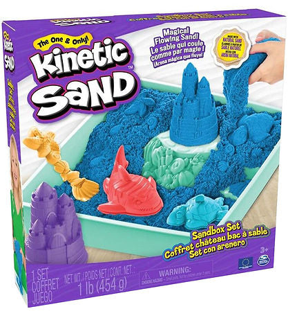 Kinetic sand sandbox set