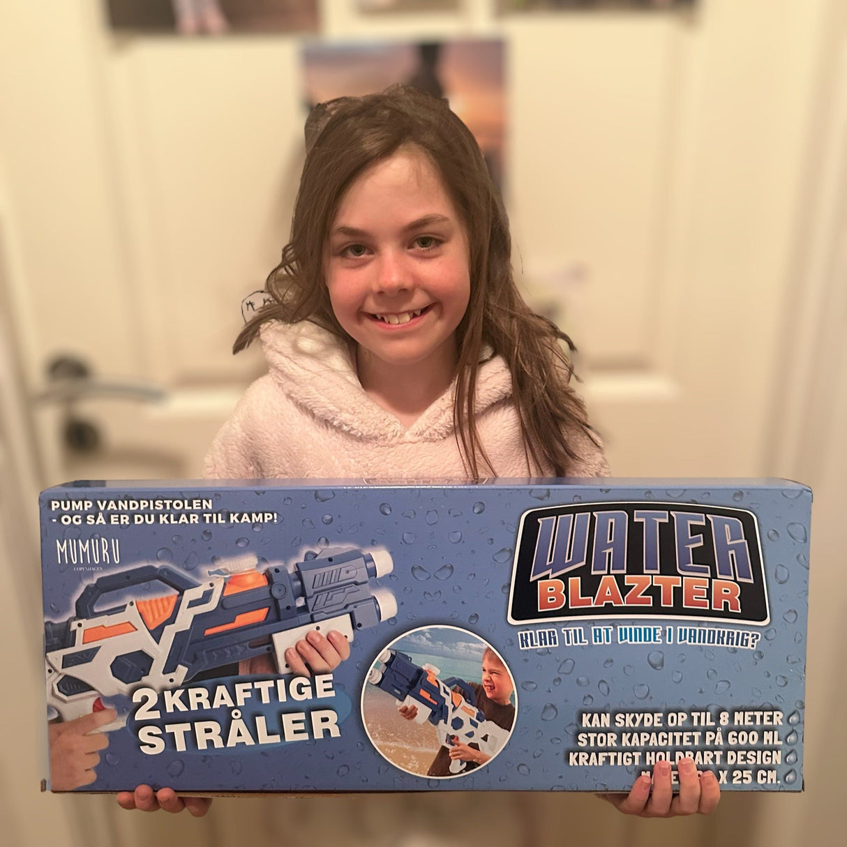 Kraftig Space Water gun med 2 stråler