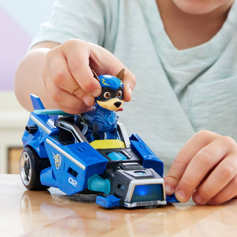 Paw patrol Chase med lys og lyd incl figur