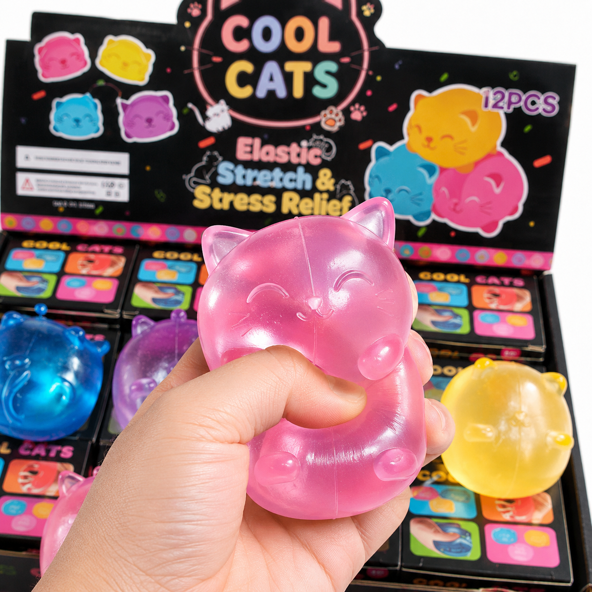 Sugar Squishy cool cat 10 cm