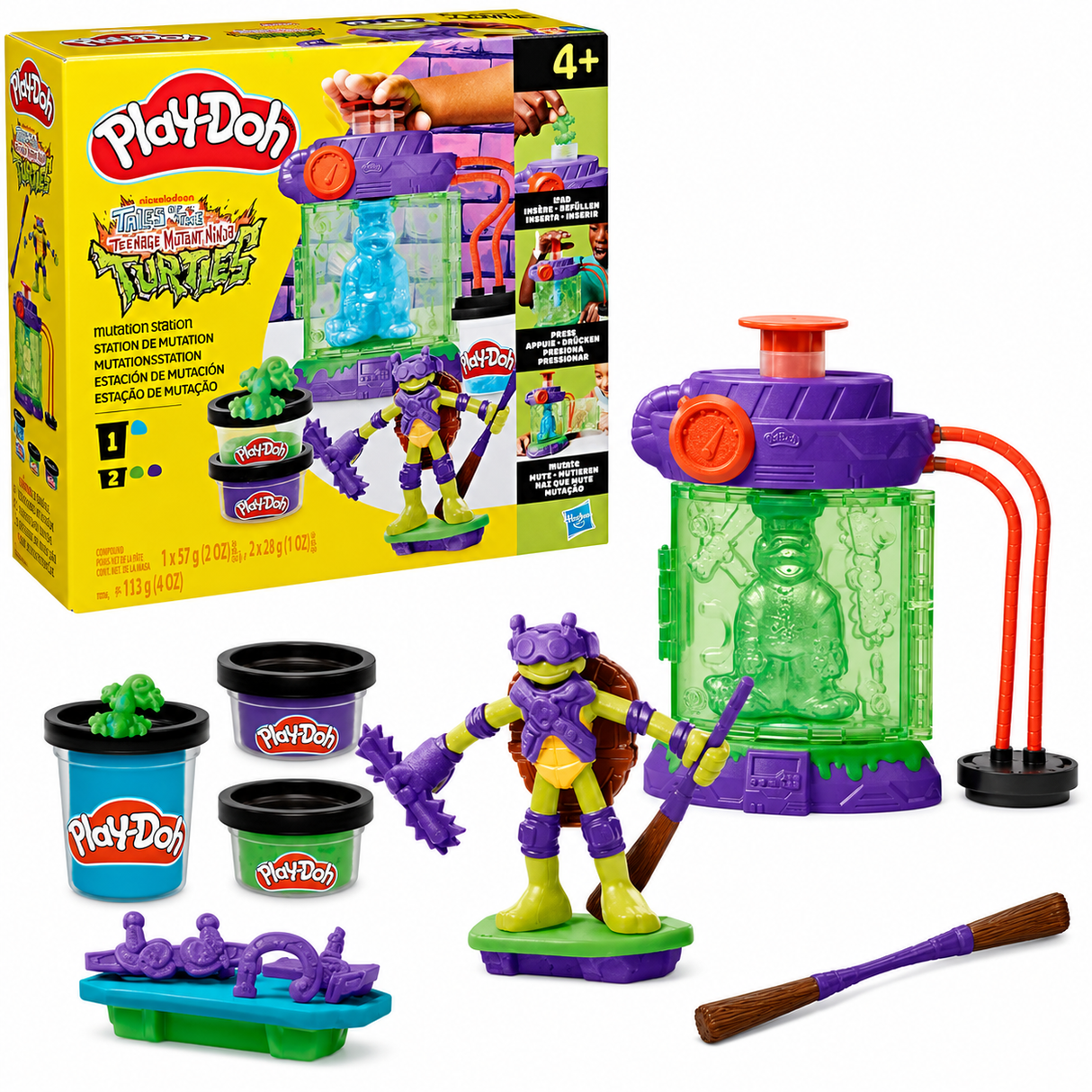 Turtles Play-Doh modellervoks sæt